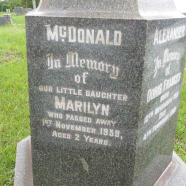 McDONALD Marilyn -1939