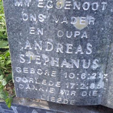 HATTINGH Andreas Stephanus 1921-1985