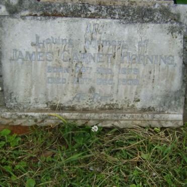 HORNING James Garnet 1879-1939