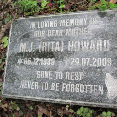 HOWARD M.J. 1939-2009