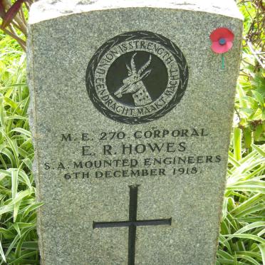 HOWES E.R. -1918