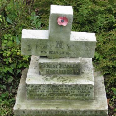 HOCKRIDGE Ernest Stanley -1918