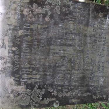 HOWARD John -1938 &amp; Emily -1949 :: HOWARD Ernest -1974