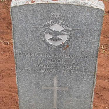HOOKHAM Frederick William -1943
