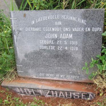 HOLTZHAUSEN John Adam 1918-1978