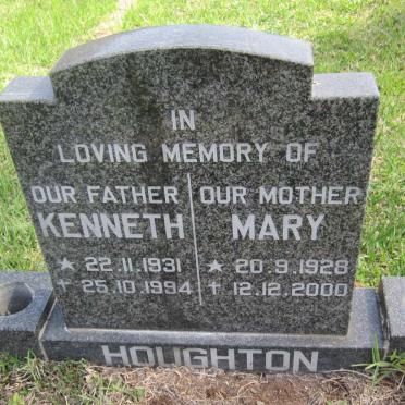 HOUGHTON Kenneth 1931-1994 &amp; Mary 1928-2000