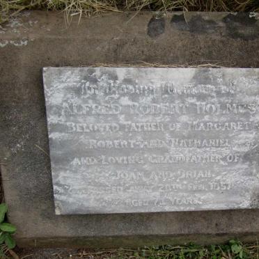 HOLMES Alfred Robert -1957