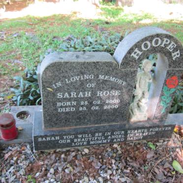 HOOPER Sarah Rose 2000-2000