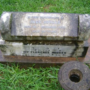 HODGES Jack -1939 &amp; Amy Florence -1968