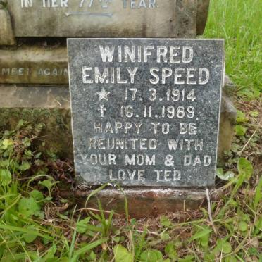 HOGAN Charles Herbert -1952 &amp; Maria Elizabeth -1959 :: SPEED Winifred Emily 1914-1989