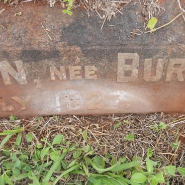 HODGSON Lillias Robertson nee BURT 1886-1927