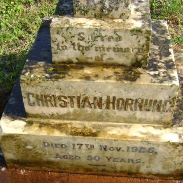 HORNUNG Christiaan -1925