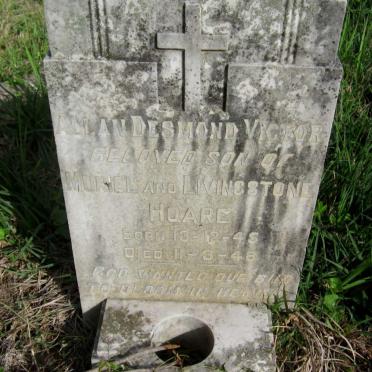 HOARE Allan Desmond Victor 1945-1948