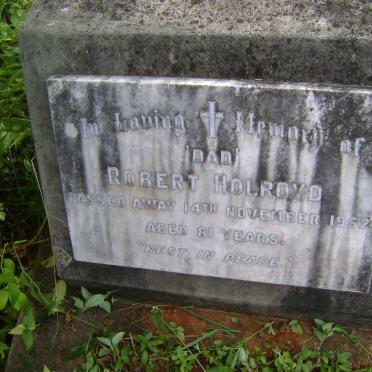 HOLROYD Robert -1952