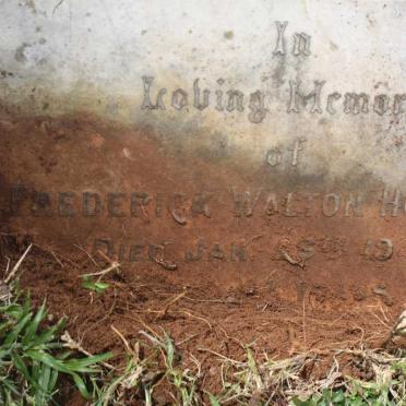 HOLMES Frederick Walton -1925