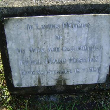 HOSKINS Ethel Maud -1951