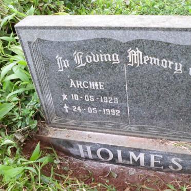 HOLMES Archie 1929-1992