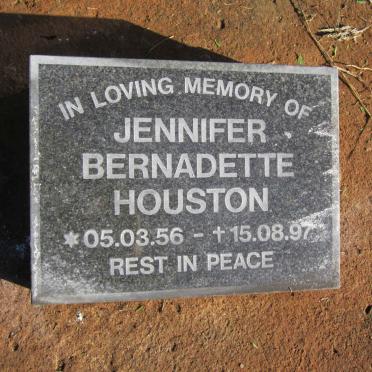 HOUSTON Jennifer Bernadette 1956-1997