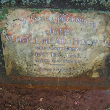 HOOPER John Woollhead -1948