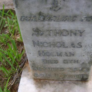 HOLMAN Anthony Nicholas -1946