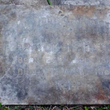 HOOKINS Florence H. 1878-1962