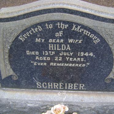 SCHREIBER Hilda -1944