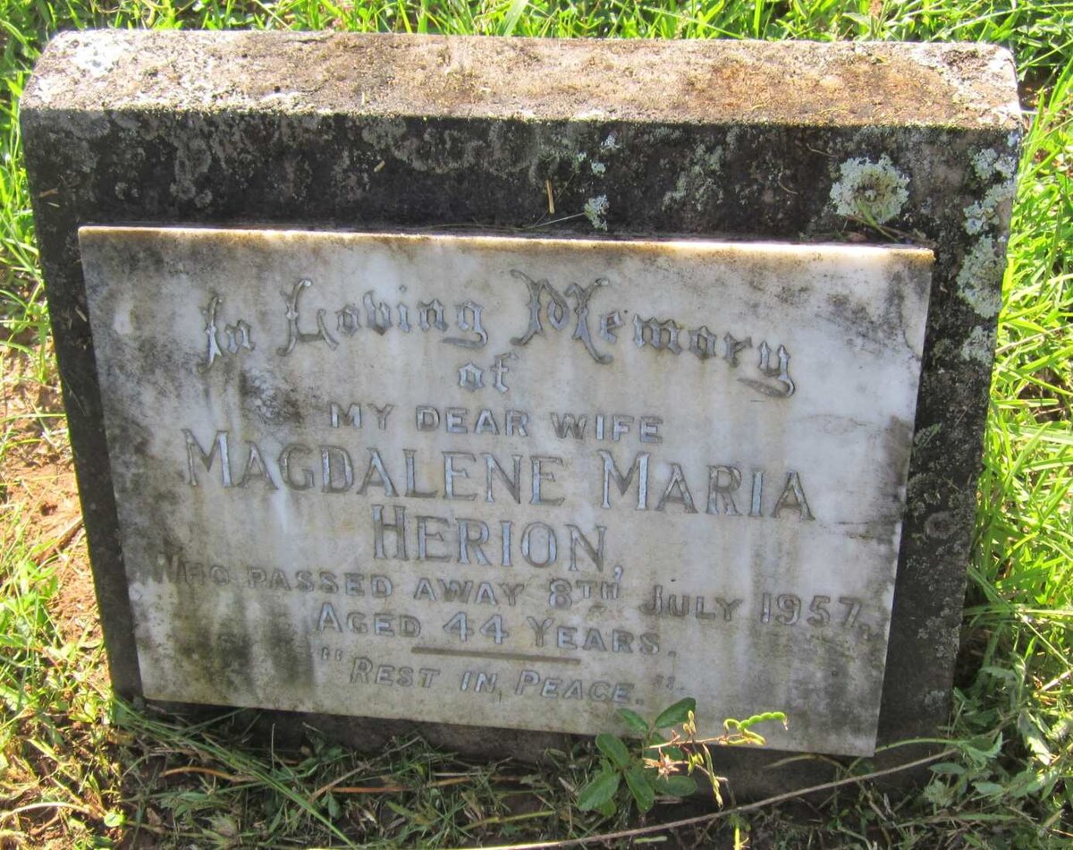 HERION Magdalene Maria -1957