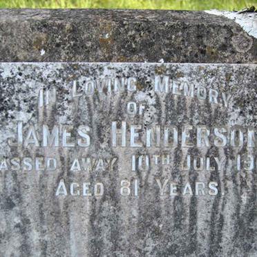 HENDERSON James -1964