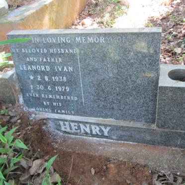HENRY Leanord Ivan 1938-1979