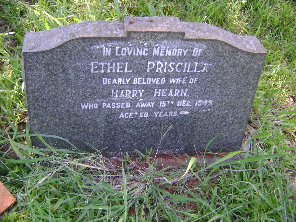 HEARN Ethel Priscilla -1945