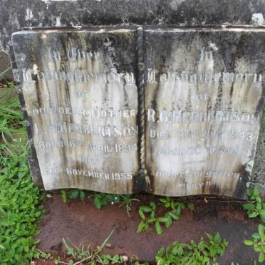 HERBERTSON R.G. -1943 &amp; L.H. 1894-1955