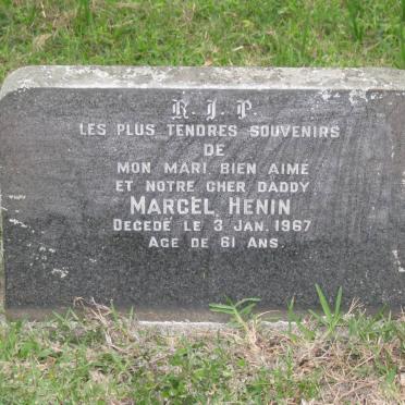 HENIN Marcel -1967