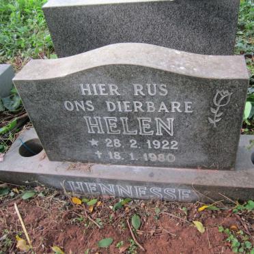 HENNESSEY Helen 1922-1980