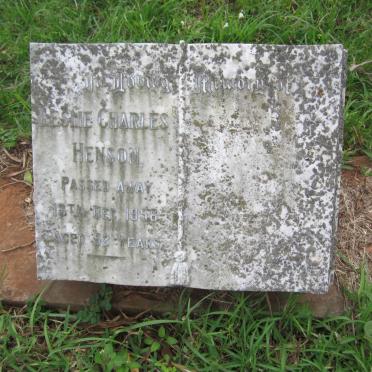 HENSON Leslie Charles -1956