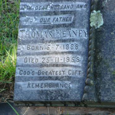 HEANEY Thomas 1888-1959