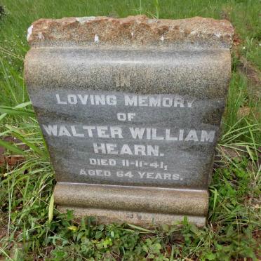 HEARN Walter William -1941