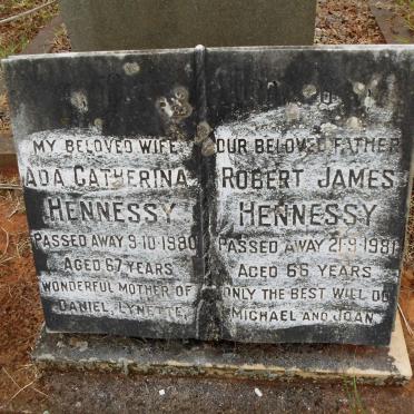 HENNESSY Robert James -1981 &amp; Ada Catherina -1980