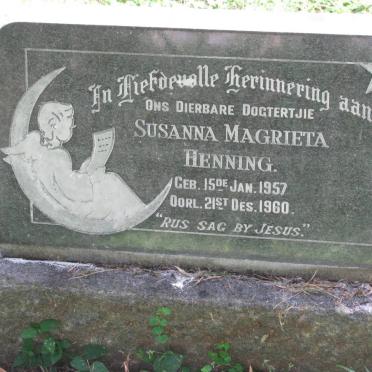 HENNING Susanna Magrieta 1957-1960