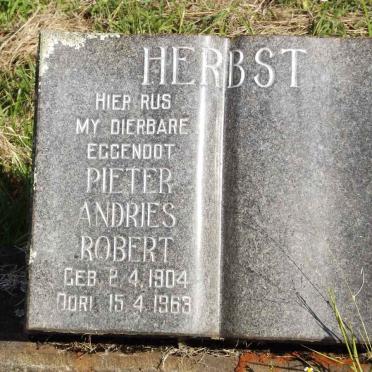 HERBST Pieter Andries Robert 1904-1963