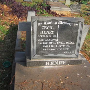 HENRY Cecil 1927-2008