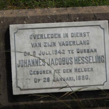 HESSELING Johannes Jacobus 1890-1942