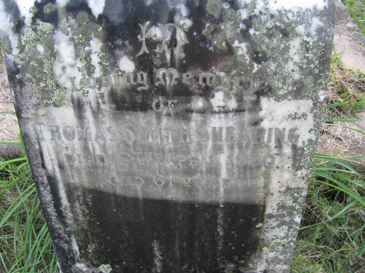 HEARING Thomas Smith -1930