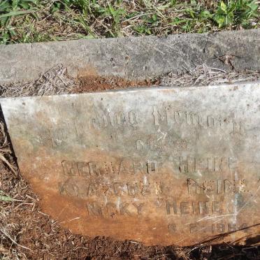 HEINE Gerhard -1964 :: HEINE Klara Theresa Wilhelmina -1964 :: HEINE Nicholas Peter -1964