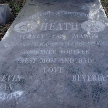HEATH Aubrey 1929-1993 &amp; Marge 1930-2008