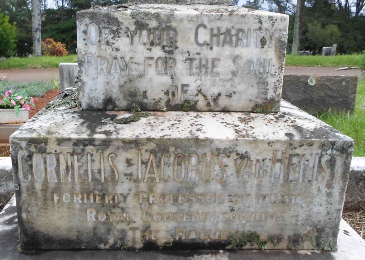 HEIJST Cornelis Jacobus, van -1943