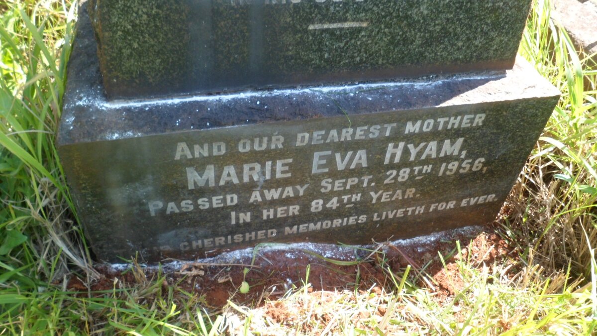 HYAM Marie Eva -1956