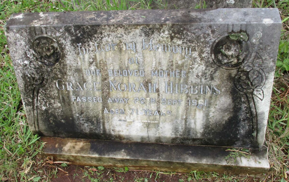 HIBBINS Grace Norah -1961