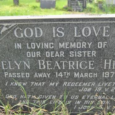 HIRST Evelyn Beatrice -1973