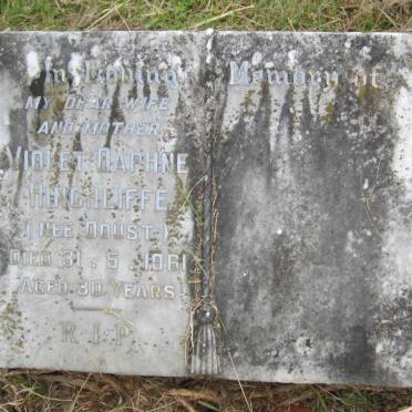 HINGHLIFFE Violet Daphne nee DOUST -1961