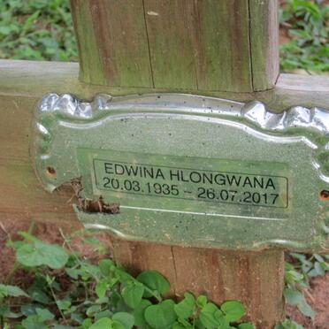 HLONGWANA Edwina 1935-2017